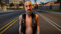 Outlaw Motorcycle Club Skin 4 pour GTA San Andreas