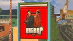 Panneau d’affichage MGCRP pour GTA San Andreas