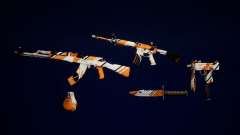 Asiimov weapons mini pack pour GTA San Andreas Definitive Edition