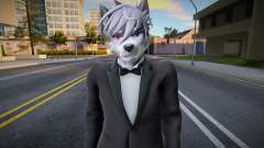 Skin Suit Wolf pour GTA San Andreas