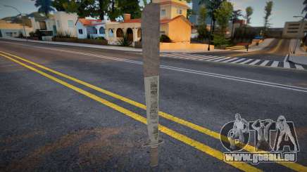 Machete from Bully pour GTA San Andreas