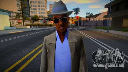 Black mobster in suit 1 pour GTA San Andreas