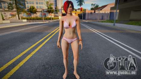 DOAX3 Mila Macchiato Bikini (Emo Hairstyle) v1 pour GTA San Andreas
