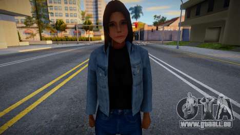 Jolie fille en jeans pour GTA San Andreas