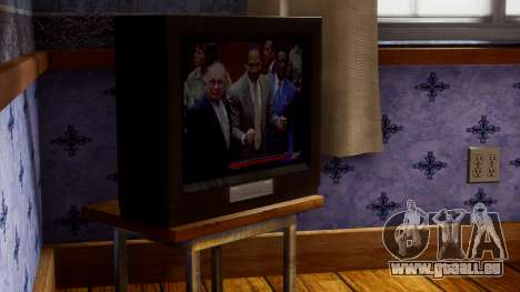 CJs TV Screen OJ Simpson