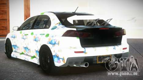 Mitsubishi Lancer Evolution X Qz S5 pour GTA 4