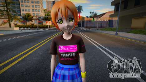 Love Live - Tshirt 91 pour GTA San Andreas