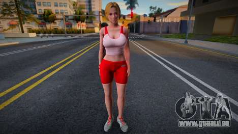 Tina Costume Training v1 für GTA San Andreas