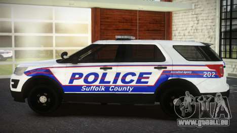 Ford Explorer Police Suffolk County (ELS) pour GTA 4