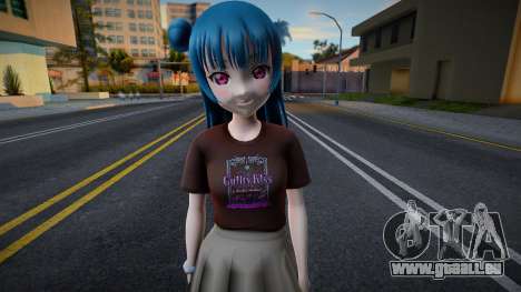 Love Live - Tshirt 14 pour GTA San Andreas