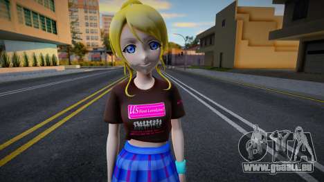 Love Live - Tshirt 97 pour GTA San Andreas