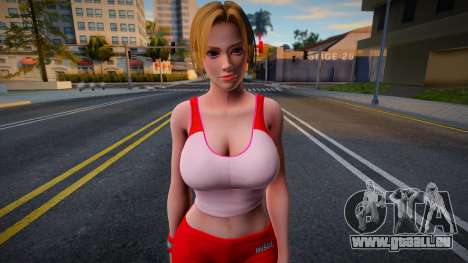 Tina Costume Training v1 für GTA San Andreas