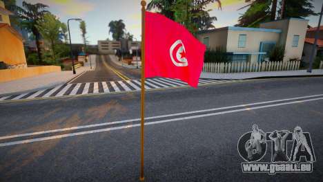 Tunisia Flag pour GTA San Andreas