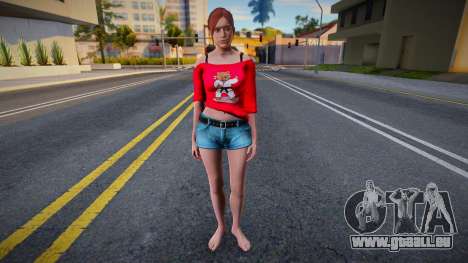 Claire Redfield Homewear v1 pour GTA San Andreas