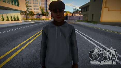 William White Hoodie pour GTA San Andreas