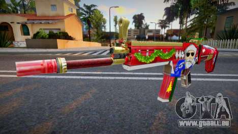 X-MAS Weapon - M4 pour GTA San Andreas