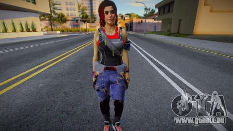 Claire Russell from CP2077 für GTA San Andreas