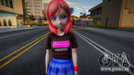 Love Live - Tshirt 94 pour GTA San Andreas