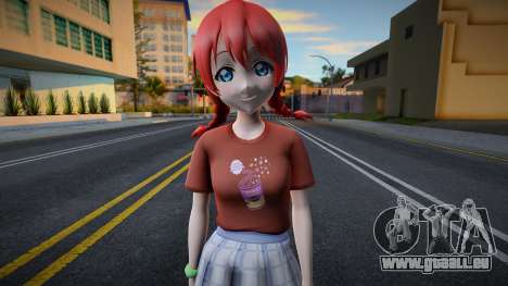 Love Live - Tshirt 31 pour GTA San Andreas