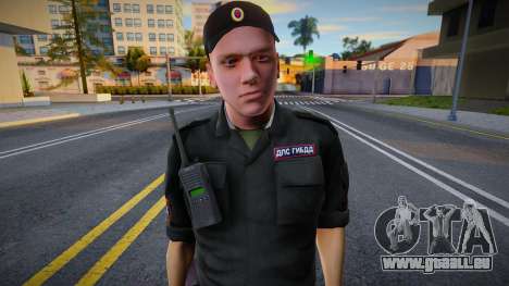 Policier de la circulation en uniforme d’été pour GTA San Andreas