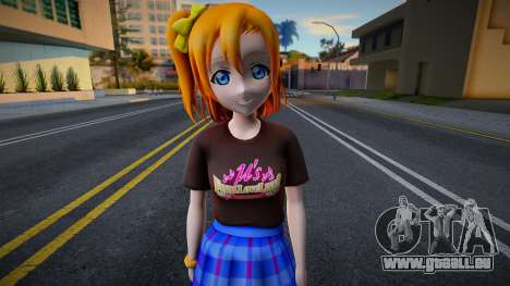 Love Live - Tshirt 76 pour GTA San Andreas