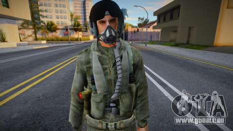 Militaires en uniforme pour GTA San Andreas