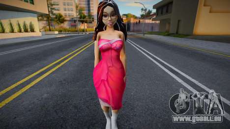 Turma da Monica - Tina in a dress für GTA San Andreas