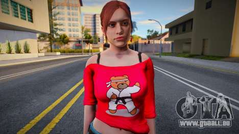 Claire Redfield Homewear v1 pour GTA San Andreas