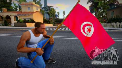 Tunisia Flag für GTA San Andreas