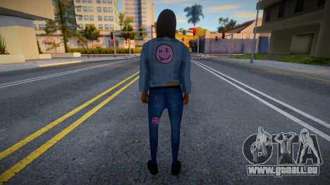 Jolie fille en jeans pour GTA San Andreas