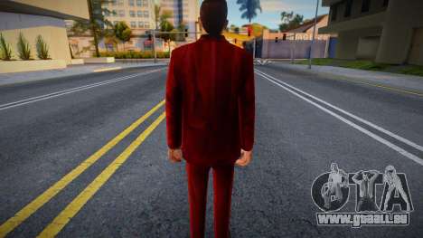 Un homme en veste rouge pour GTA San Andreas