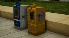 Zen Newspapers Stands pour GTA San Andreas Definitive Edition