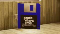 HQ Floppy Save Disk pour GTA San Andreas Definitive Edition