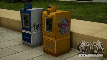 Zen Newspapers Stands pour GTA San Andreas Definitive Edition
