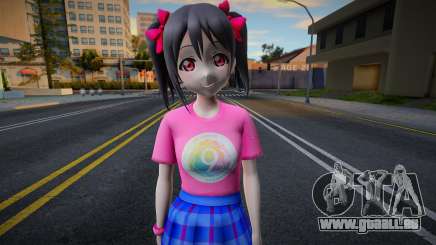 Love Live - Tshirt 145 für GTA San Andreas