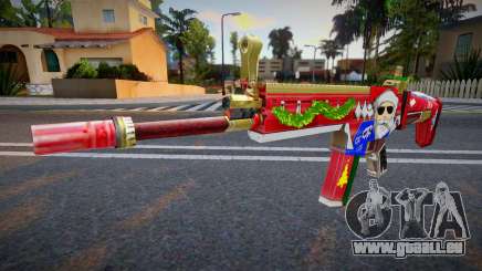 X-MAS Weapon - M4 pour GTA San Andreas