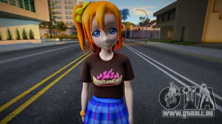 Love Live - Tshirt 76 pour GTA San Andreas