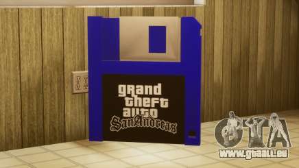 HQ Floppy Save Disk pour GTA San Andreas Definitive Edition