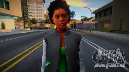 Grove (Families) Girl from GTA V 3 für GTA San Andreas