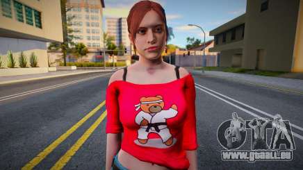 Claire Redfield Homewear v1 für GTA San Andreas