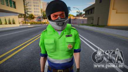 Peau fractionnée DPS v1 pour GTA San Andreas