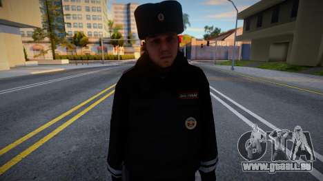 Officier sous la forme d’une police de la circul pour GTA San Andreas