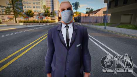 Wmyboun dans un masque de protection pour GTA San Andreas