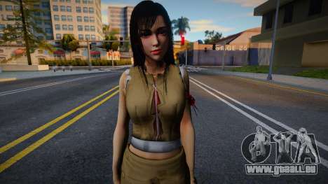 Tifa Lockhart from Final Fantasy 7 v5 für GTA San Andreas