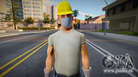 Wmycon dans un masque de protection pour GTA San Andreas