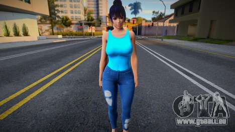 Nyotengu Casual 1 pour GTA San Andreas