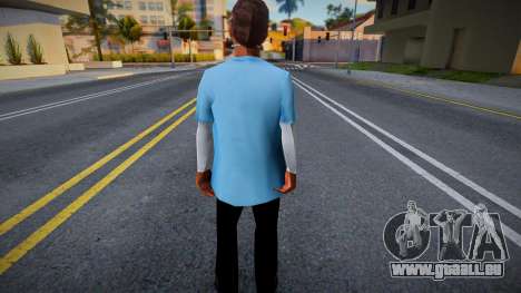 Old Reece in einer Schutzmaske für GTA San Andreas