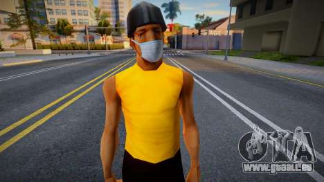 Bmymoun dans un masque de protection pour GTA San Andreas