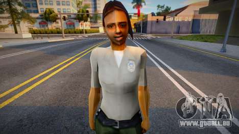 Barbara in the Sheriffs Uniform für GTA San Andreas