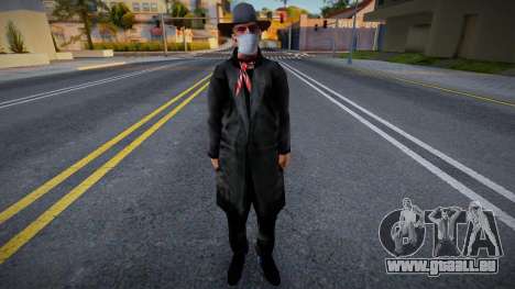 Dwmolc2 dans un masque de protection pour GTA San Andreas